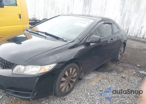2009 Honda Civic Ex-L из США, поврежденный, VIN 2HGFG12949H537701